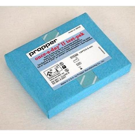 Testy chemiczne do sterylizacji parowej Propper Test Bowie & Dick Once-a-Day Test Pak