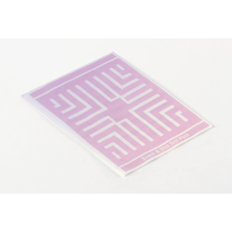 Testy chemiczne do sterylizacji parowej steriCLIN Pakiet Bowie-Dick