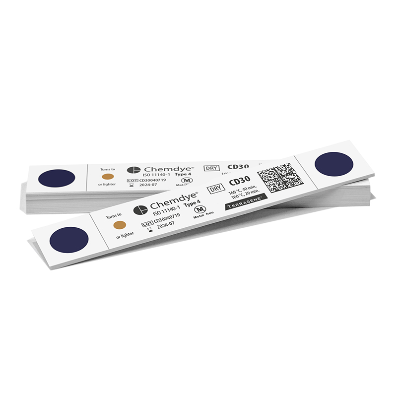 Testy chemiczne do sterylizacji suchym gorącym powietrzem Terragene CD30