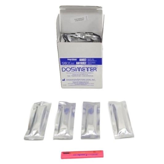 Testy chemiczne do sterylizacji tlenkiem etylenu Anprolene AN87