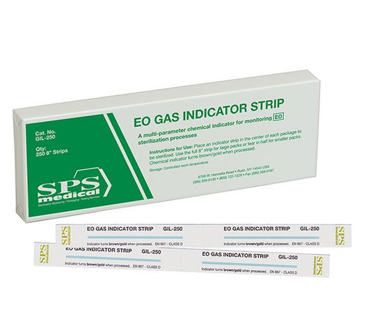 Testy chemiczne do sterylizacji tlenkiem etylenu SPS Medical GIL-250