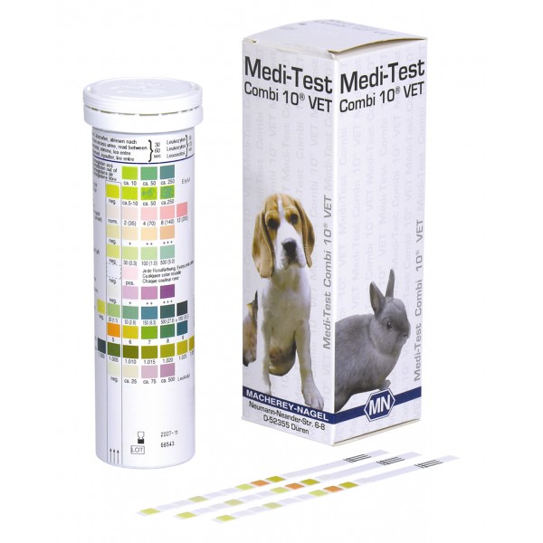 Testy diagnostyczne weterynaryjne Macherey-Nagel  Medi-Test Combi 10 VET