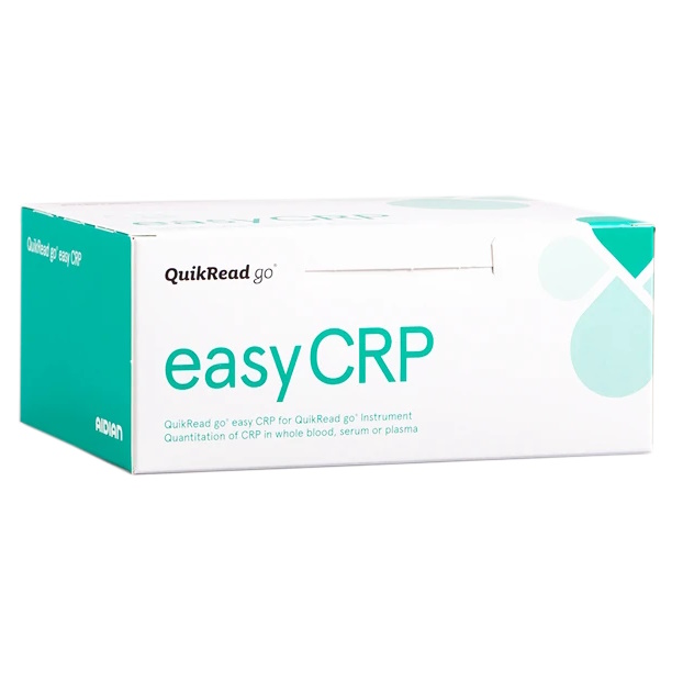 Testy do analizatorów, aparatów do CRP i STREP-A Aidian QuikRead go easy CRP