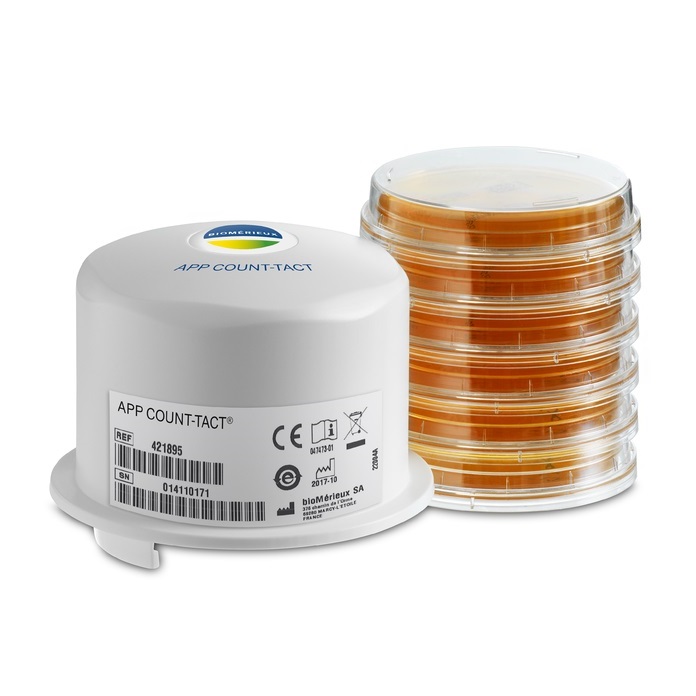 Testy do monitoringu powierzchni bioMerieux Count-Tact 3P