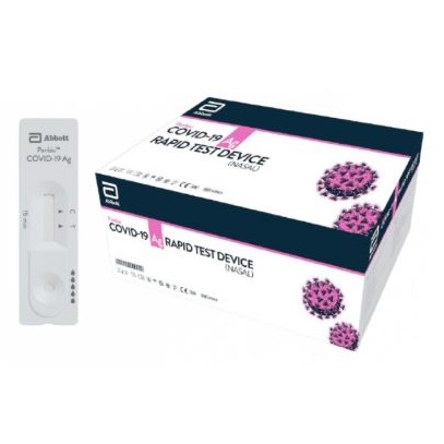 Testy do wykrywania obecności koronawirusa SARS-CoV-2 (COVID-19) Abbott Panbio COVID-19 Ag Rapid Test Device