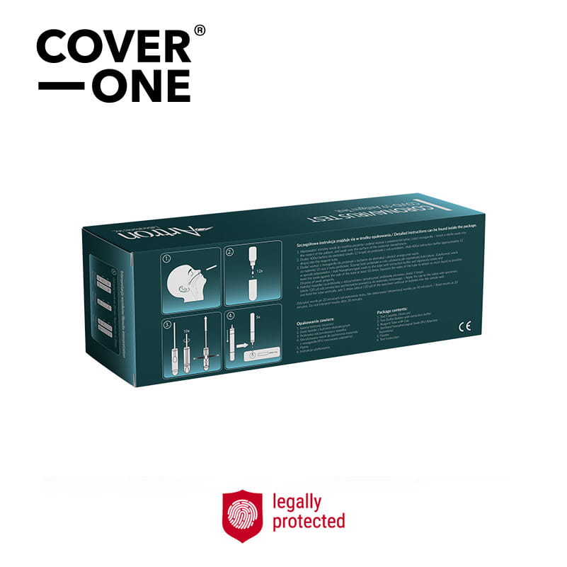 Testy do wykrywania obecności koronawirusa SARS-CoV-2 (COVID-19) Artron Test antygenowy COVID-19