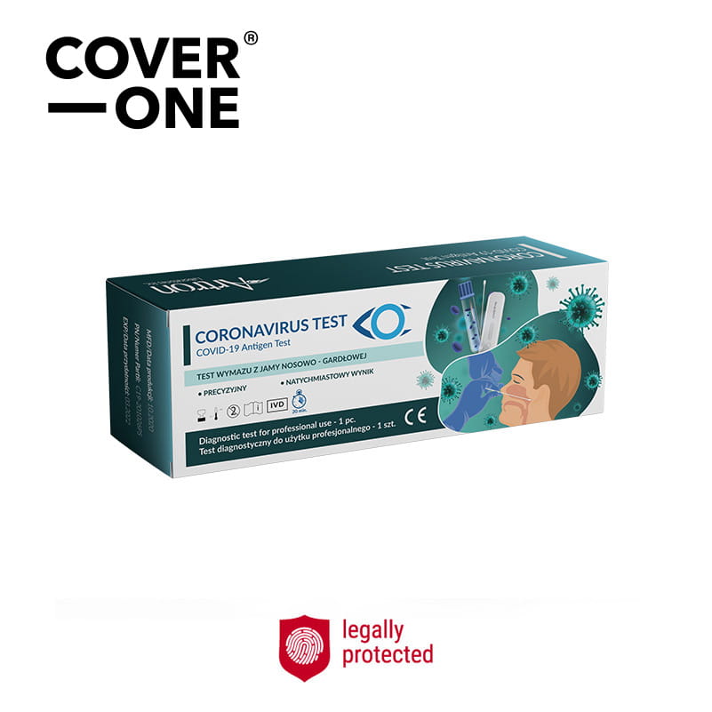 Testy do wykrywania obecności koronawirusa SARS-CoV-2 (COVID-19) Artron Test antygenowy COVID-19