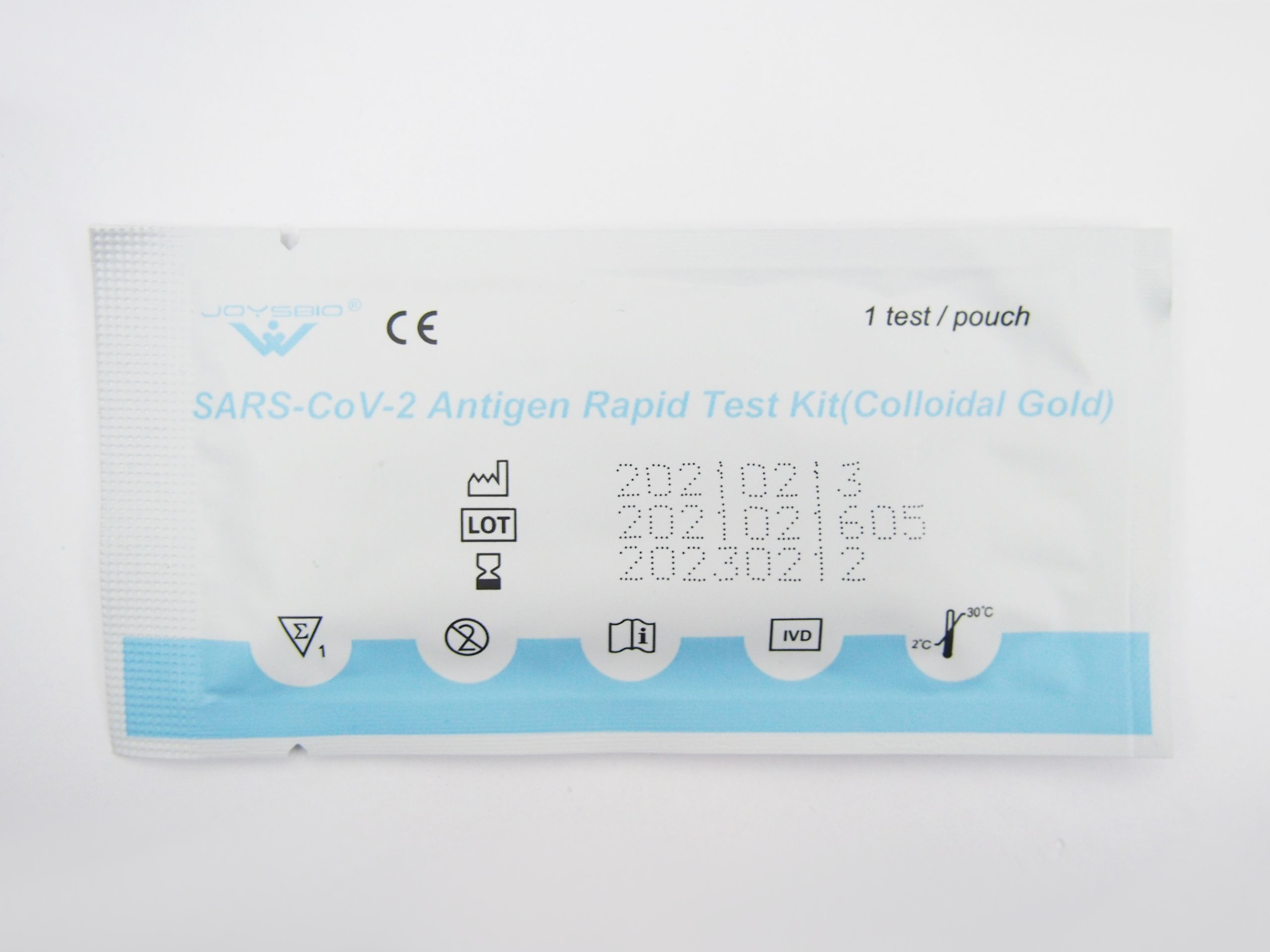 Testy do wykrywania obecności koronawirusa SARS-CoV-2 (COVID-19) JOYSBIO  SARS-CoV-2 Antigen Rapid Test Kit
