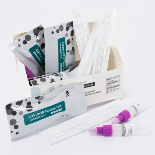 Testy do wykrywania obecności koronawirusa SARS-CoV-2 (COVID-19) ZHUHAI LITUO COVID-19-Antigen-Nachweis-Kit (Colloidal Gold)