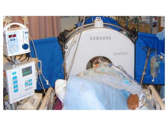 Tomografy komputerowe mobilne Samsung Neurologica CereTom