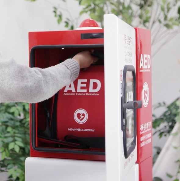 Torby, gabloty i szafki na Defibrylatory AED RADIAN szafka