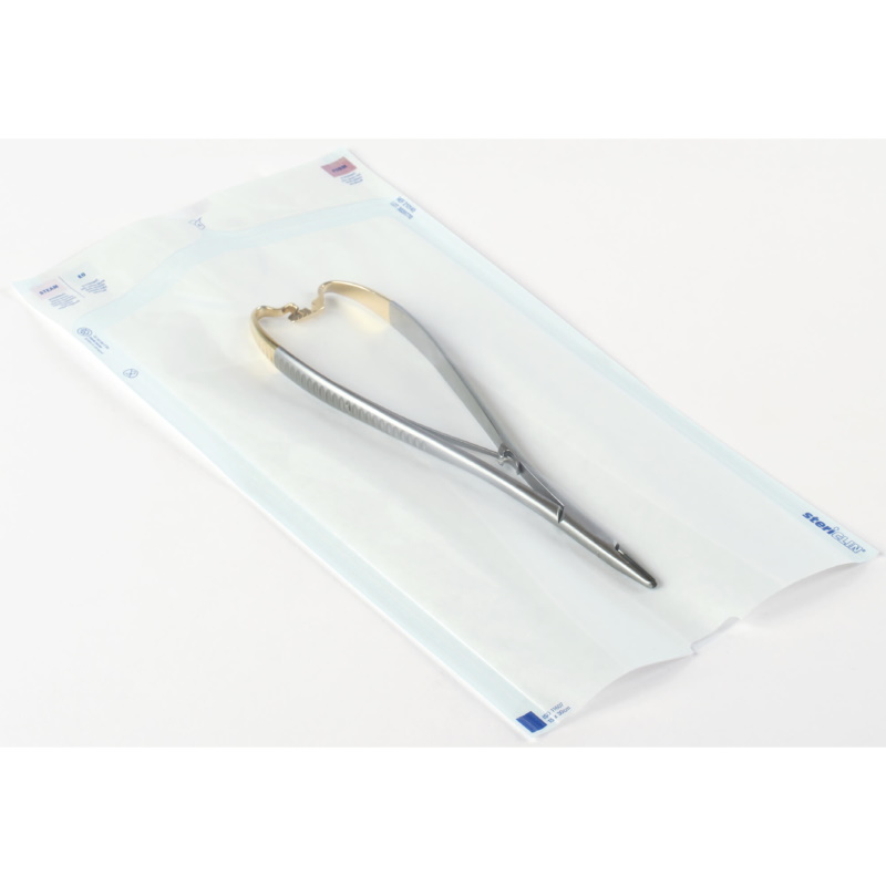 Torebki papierowo – foliowe płaskie steriCLIN Przezroczyste torebki płaskie
