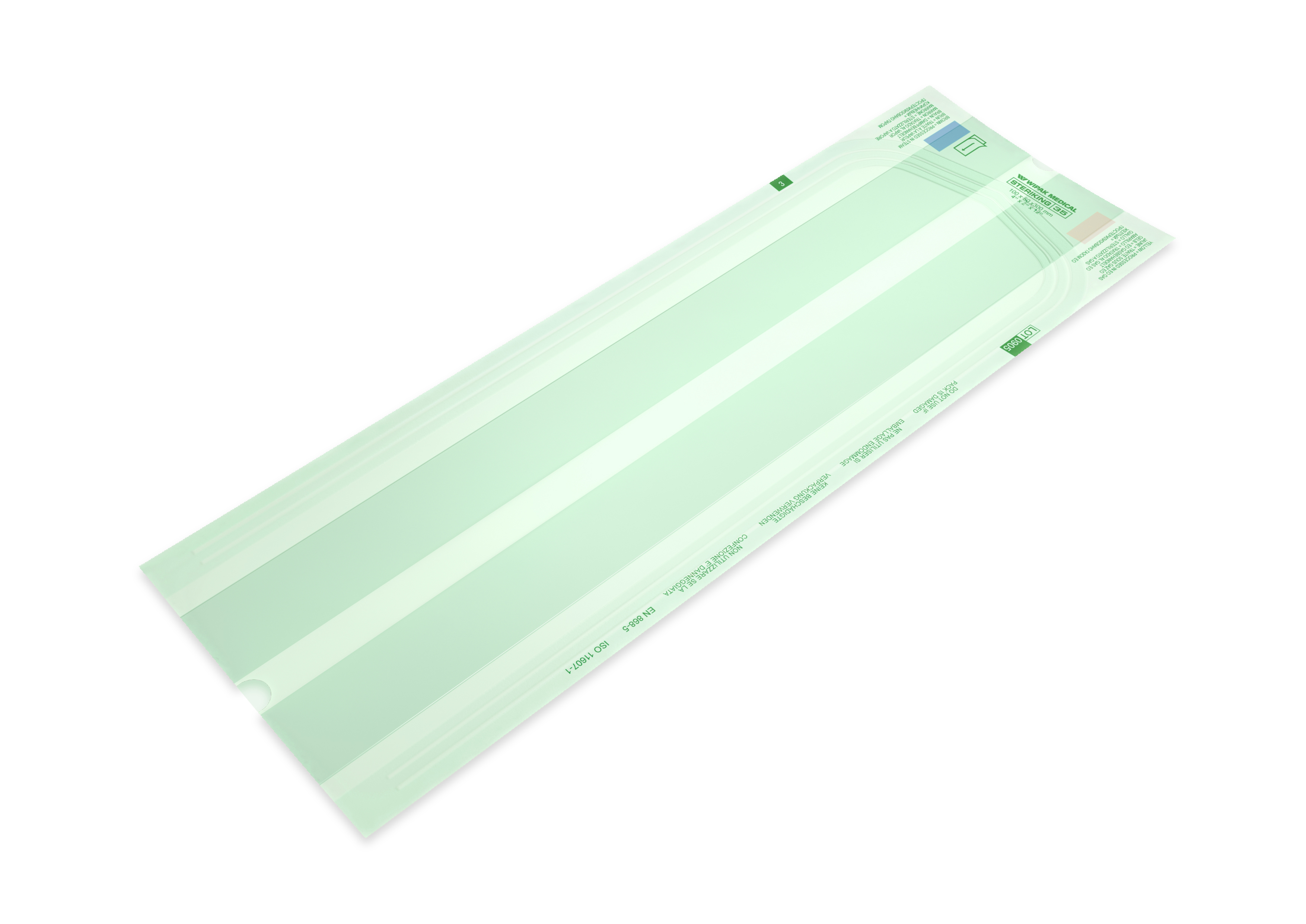 Torebki papierowo – foliowe z fałdą WIPAK W.B