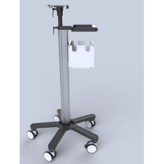 Uchwyty i statywy do kardiomonitorów oraz monitorów medycznych Apelsin Industries Wózki