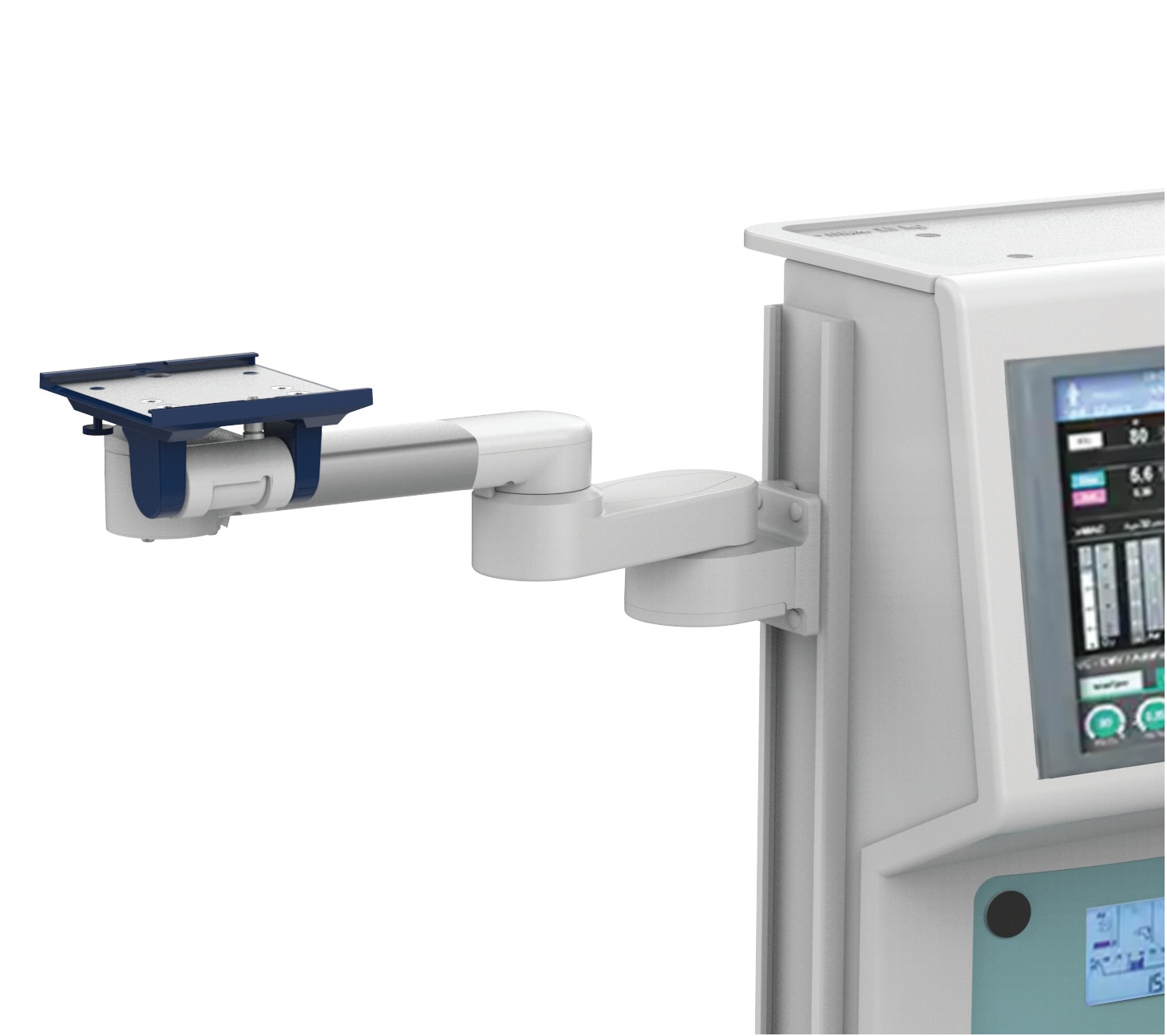 Uchwyty i statywy do kardiomonitorów oraz monitorów medycznych CIMmed CIM-med - Mocowania do aparatów do znieczulenia Drager Atlan