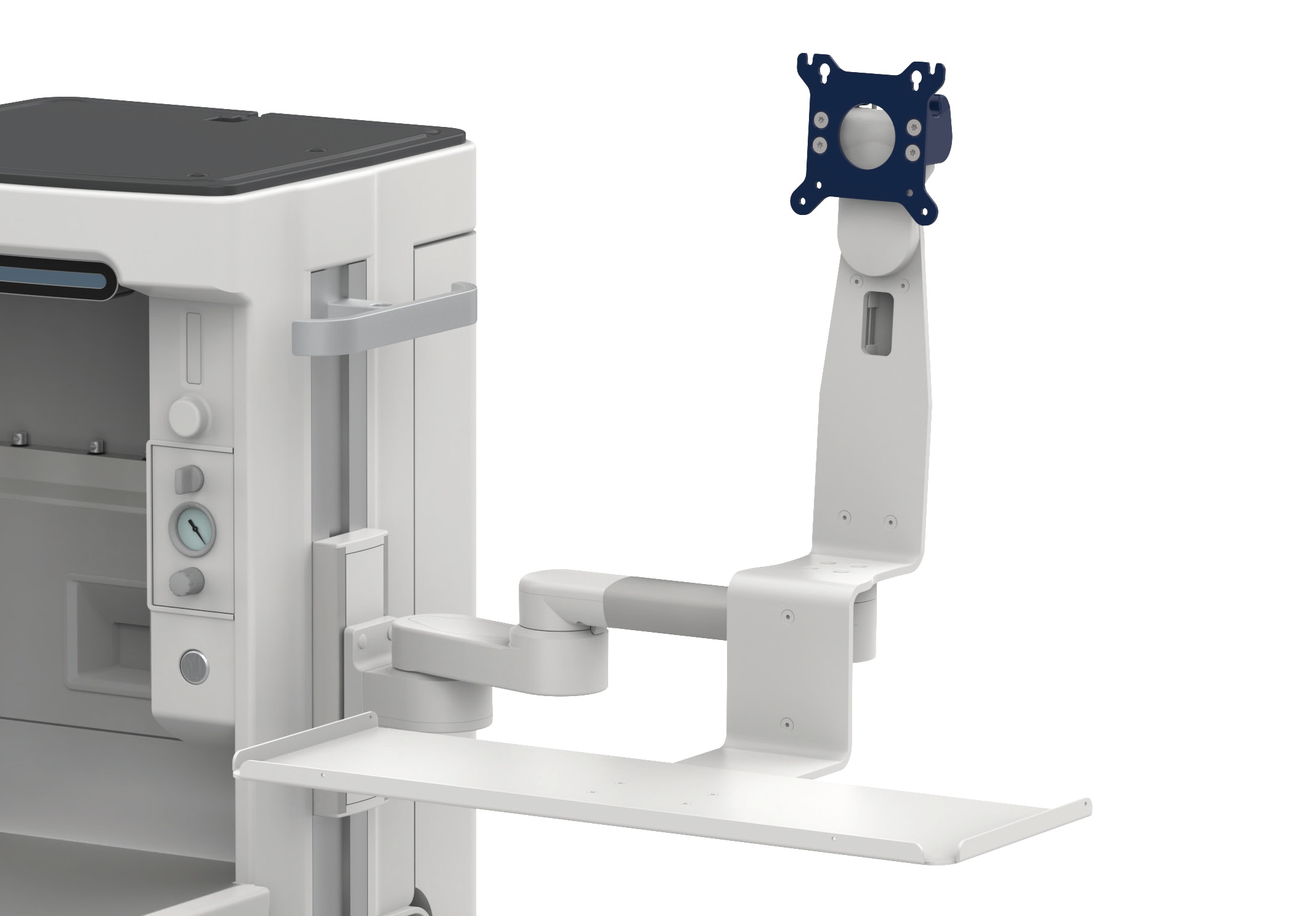 Uchwyty i statywy do kardiomonitorów oraz monitorów medycznych CIMmed CIM-med x13 - Mocowania do aparatów do znieczulenia GE Carestati