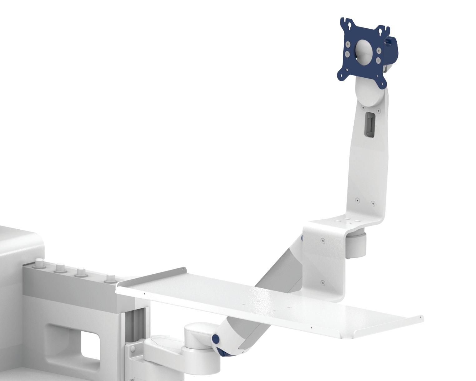Uchwyty i statywy do kardiomonitorów oraz monitorów medycznych CIMmed CIM-med x14 - Mocowania do aparatów do znieczulenia Mindray A8/A
