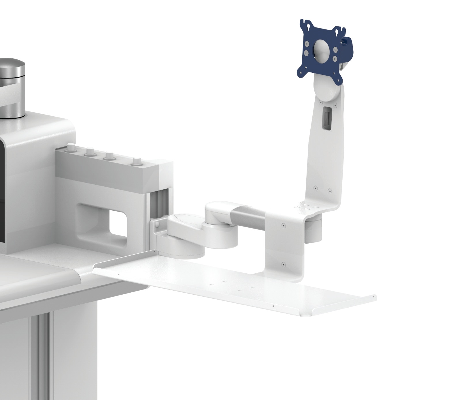 Uchwyty i statywy do kardiomonitorów oraz monitorów medycznych CIMmed CIM-med x14 - Mocowania do aparatów do znieczulenia Mindray A8/A