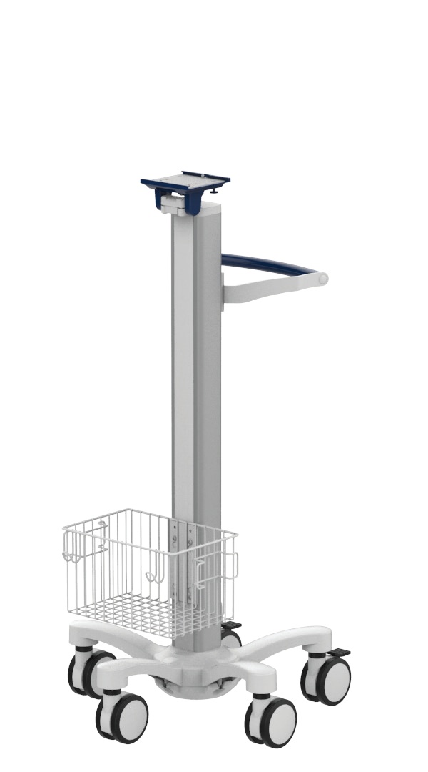 Uchwyty i statywy do kardiomonitorów oraz monitorów medycznych CIMmed CIM-med x15 - Wózek lekki