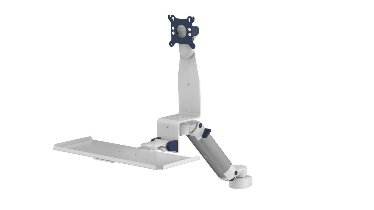 Uchwyty i statywy do kardiomonitorów oraz monitorów medycznych CIMmed CIM-med x7 - Mocowania zintegrowane monitorów, klawiatur i myszy