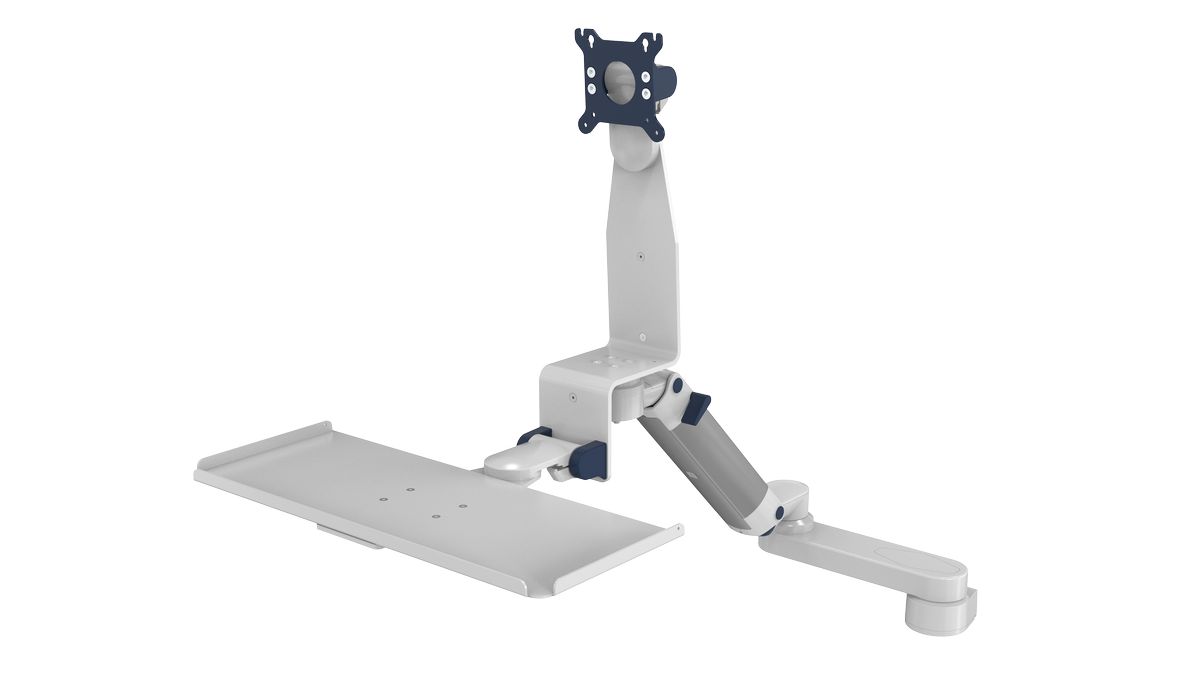 Uchwyty i statywy do kardiomonitorów oraz monitorów medycznych CIMmed CIM-med x7 - Mocowania zintegrowane monitorów, klawiatur i myszy
