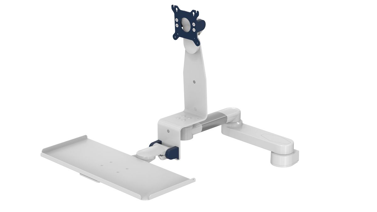 Uchwyty i statywy do kardiomonitorów oraz monitorów medycznych CIMmed CIM-med x7 - Mocowania zintegrowane monitorów, klawiatur i myszy