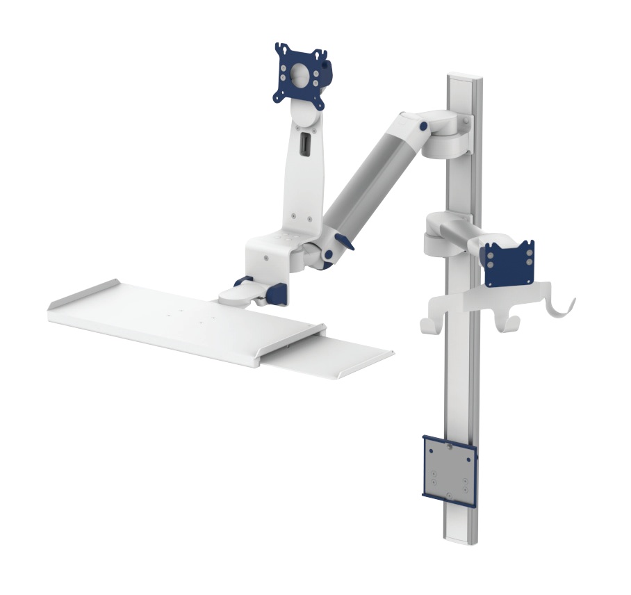 Uchwyty i statywy do kardiomonitorów oraz monitorów medycznych CIMmed CIM-med x9 - Mocowania kardiomonitorów Dräger
