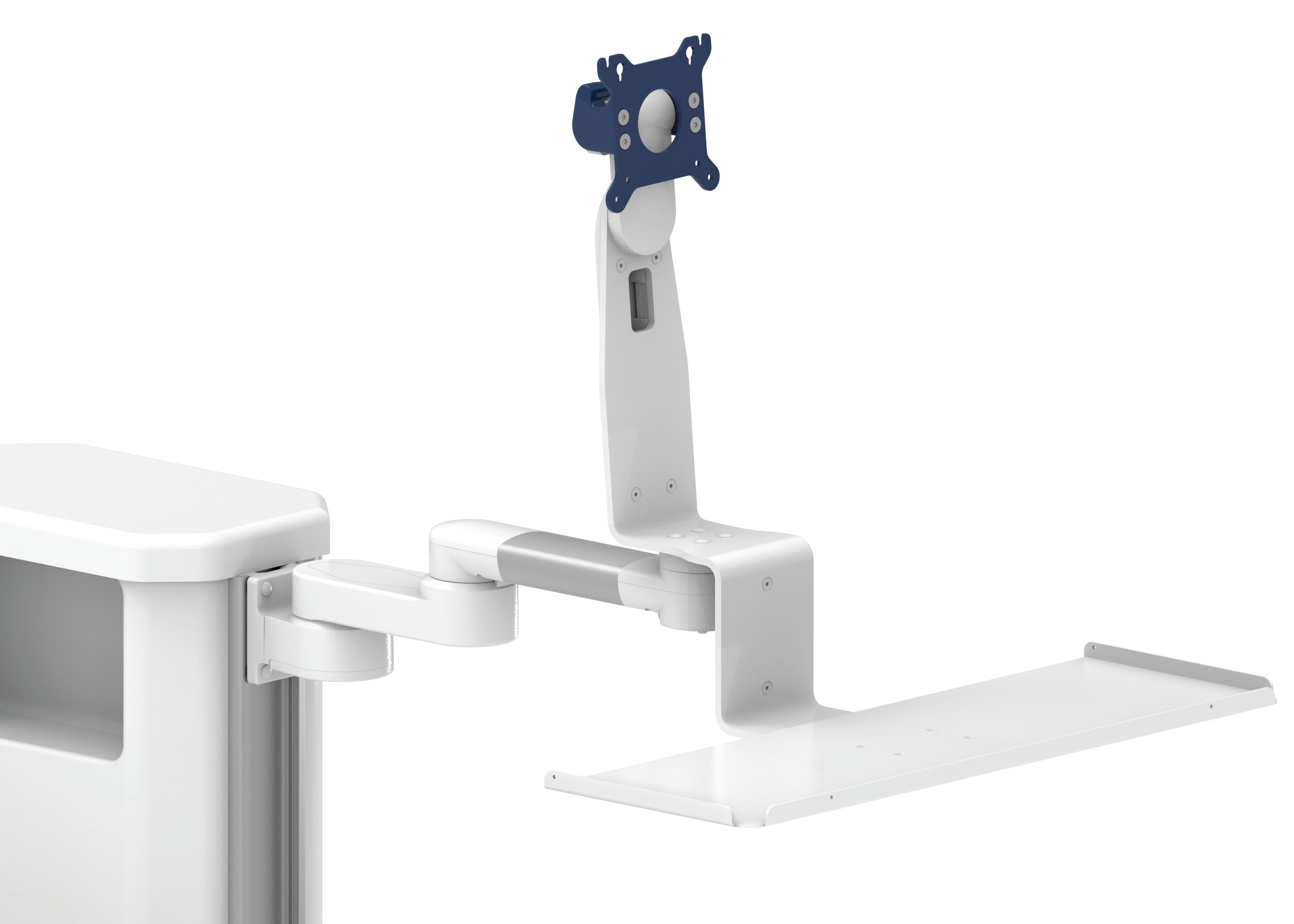 Uchwyty i statywy do kardiomonitorów oraz monitorów medycznych CIMmed Mocowania do aparatów do znieczulenia Getinge Flow