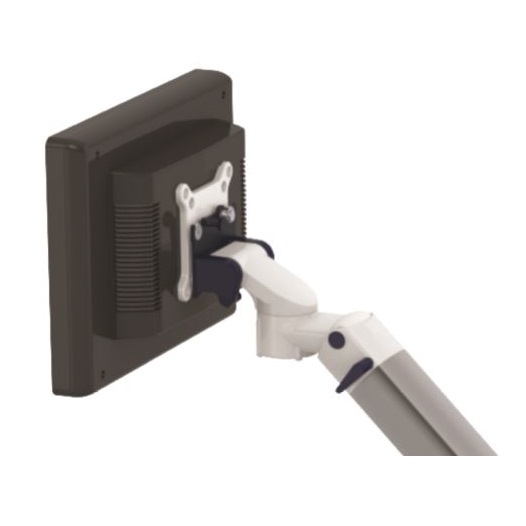 Uchwyty i statywy do kardiomonitorów oraz monitorów medycznych CIMmed Mocowania płaskich paneli (VESA 75/100) z szybkozłączką