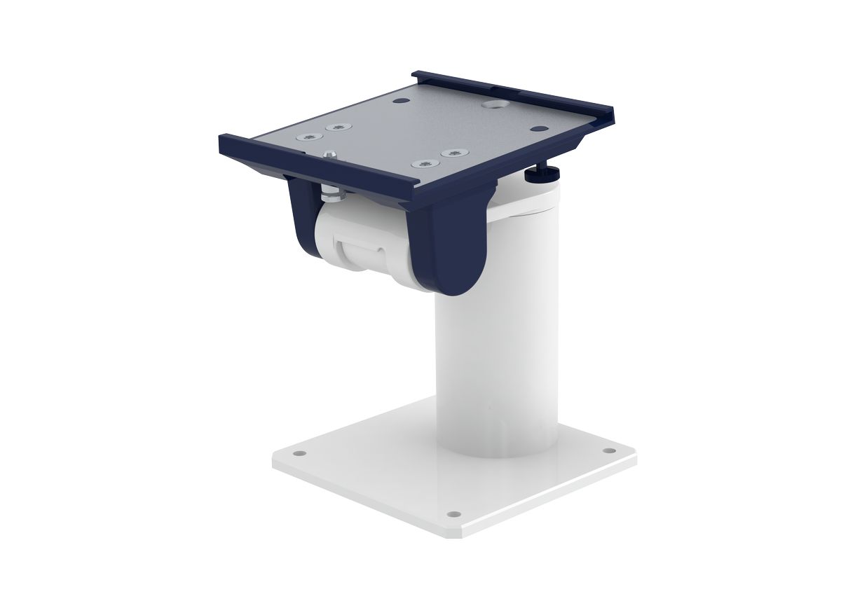 Uchwyty i statywy do kardiomonitorów oraz monitorów medycznych CIMmed Płytka 5" - uniwersalne mocowanie kardiomonitorów i innych urząd