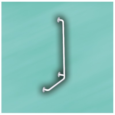 Uchwyty łazienkowe kątowe dla niepełnosprawnych B/D Uchwyt kątowy - różne rozmiary