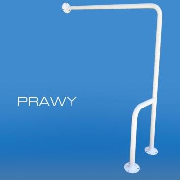 Uchwyty stałe do WC dla niepełnosprawnych Corrado UWC ściana-podłoga