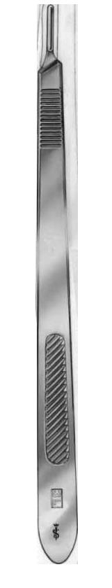 Uchwyty (trzonki) do skalpeli i ostrzy chirurgicznych B.Braun Rączki do skalpeli chirurgicznych i mikrochirurgicznych B.Braun