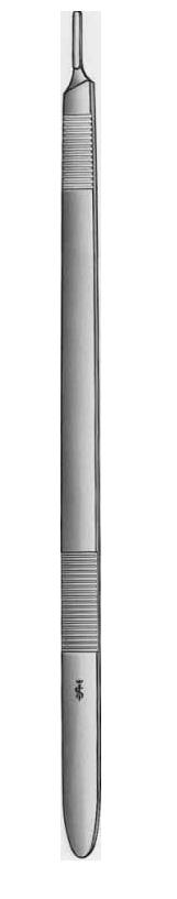 Uchwyty (trzonki) do skalpeli i ostrzy chirurgicznych B.Braun Rączki do skalpeli chirurgicznych i mikrochirurgicznych B.Braun