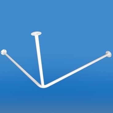 Uchwyty wannowe i prysznicowe dla niepełnosprawnych Corrado DR / DR INOX