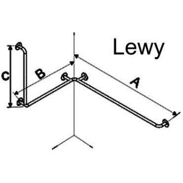 Uchwyty wannowe i prysznicowe dla niepełnosprawnych Corrado UWPP - PiL