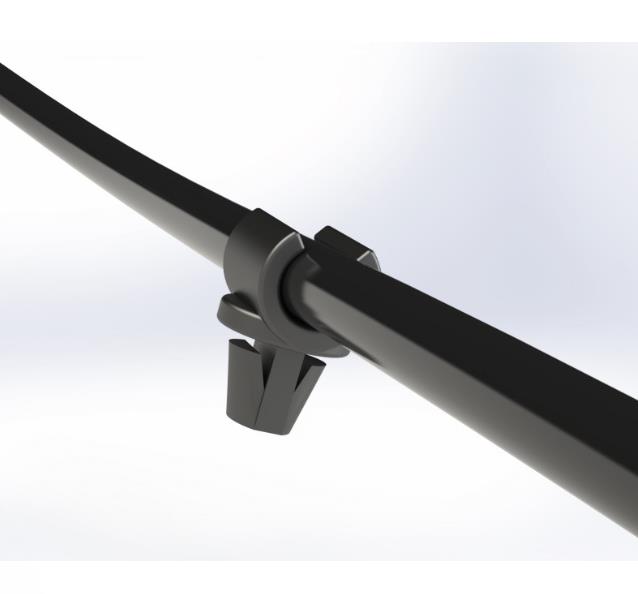 Uchwyty, zaciski, klipsy do hamulców do wózków inwalidzkich Recomedic H-UK-5-ANCHOR-2