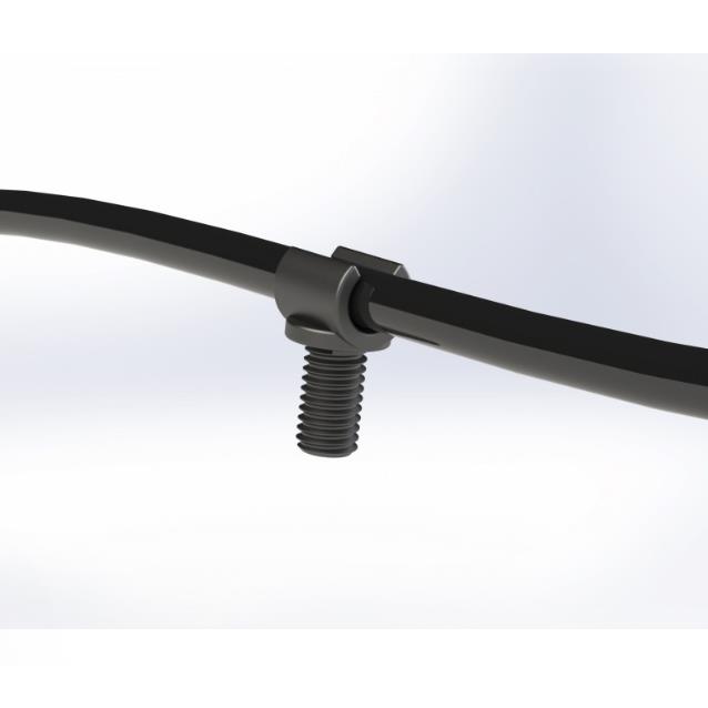 Uchwyty, zaciski, klipsy do hamulców do wózków inwalidzkich Recomedic H-UK-M5X9-4-SINGLE