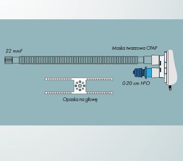 Układy oddechowe do respiratorów R-Vent Medikal Obwód CPAP do generatorów przepływu