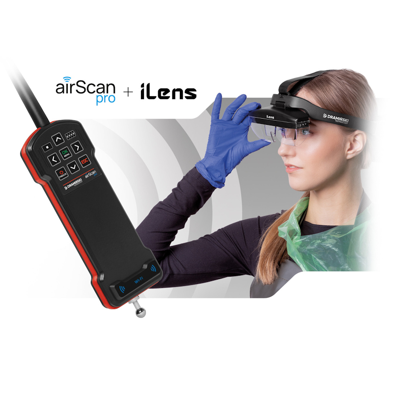 Ultrasonografy mobilne ręczne weterynaryjne DRAMIŃSKI airScan pro 