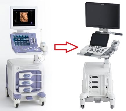 Ultrasonografy stacjonarne wielonarządowe - USG ALOKA Aloka ProSound Alpha 6cv