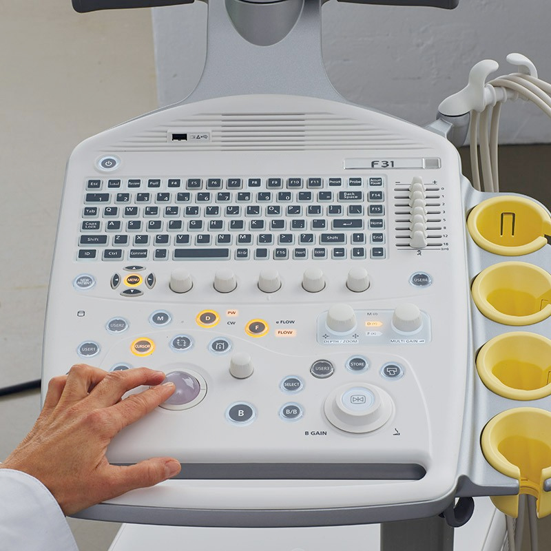 Ultrasonografy stacjonarne wielonarządowe - USG FUJIFILM A31 ALOKA F31