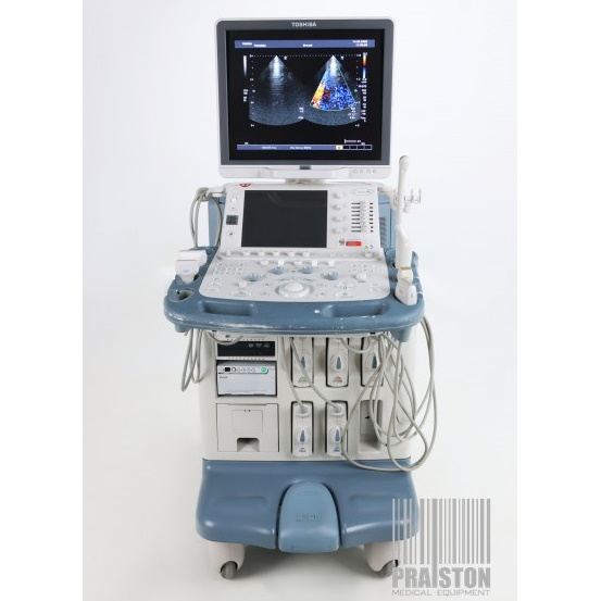 Ultrasonografy wielonarządowe używane B/D Toshiba SSA-790A Aplio XG - Praiston rekondycjonowany