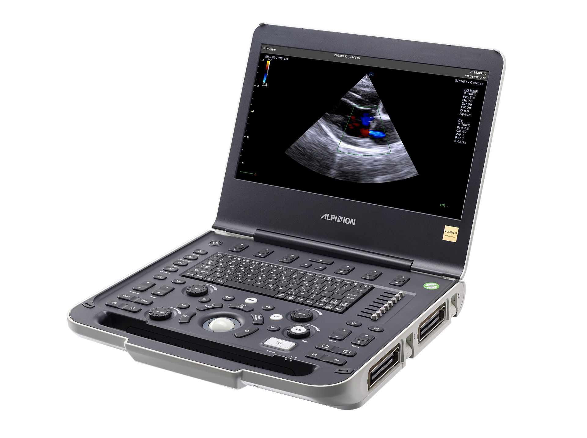 Ultrasonografy wielonarządowe weterynaryjne - USG Alpinion X-CUBE i9 VET