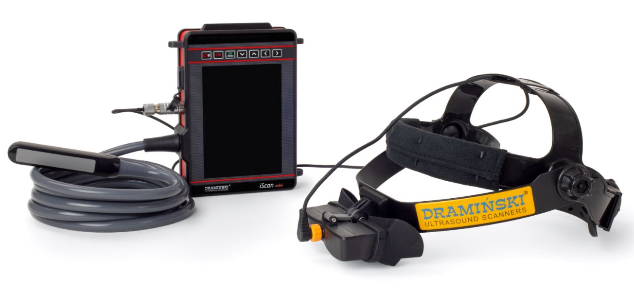 Ultrasonografy wielonarządowe weterynaryjne - USG DRAMIŃSKI iScan Mini