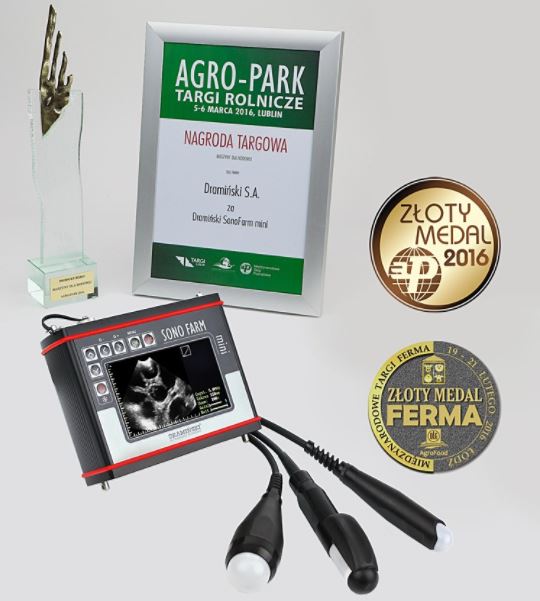 Ultrasonografy wielonarządowe weterynaryjne - USG DRAMIŃSKI SonoFarm mini