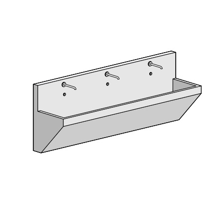 Umywalki chirurgiczne Spółdzielnia Mechaników SMS UC-3.MB / UC-3.MS
