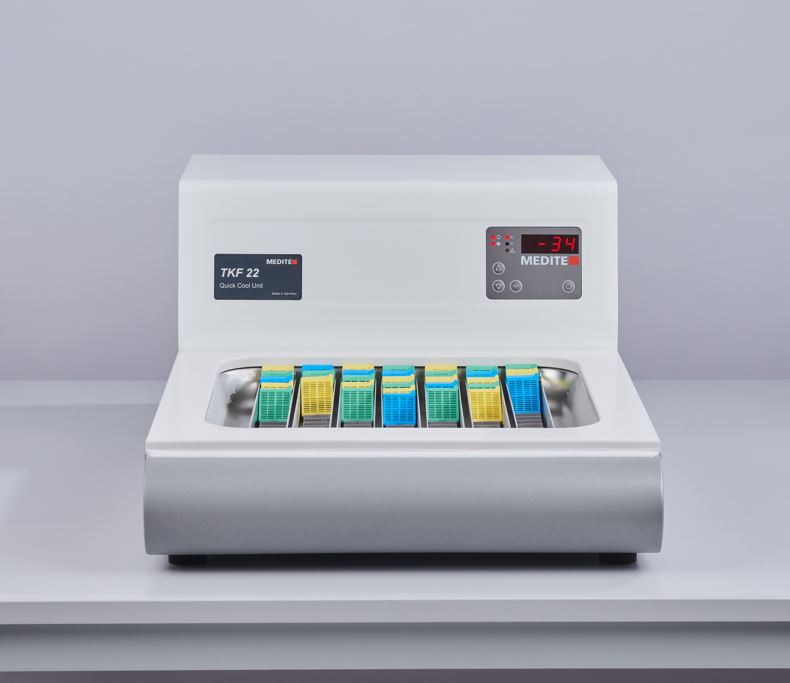 Urządzenia chłodzące do bloczków parafinowych MEDITE TKF 22