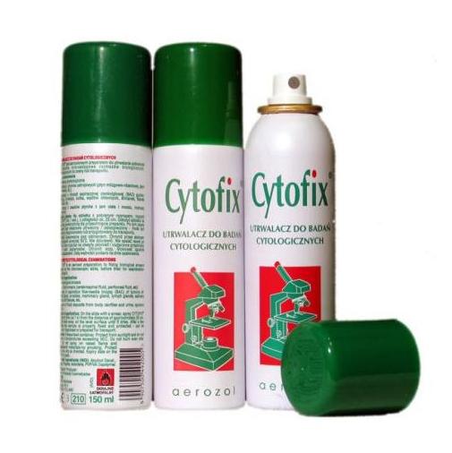 Utrwalacze rozmazów biologicznych - wymazów cytologicznych Samko Cytofix