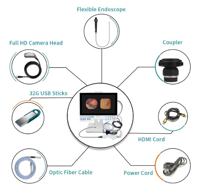 Videobronchoskopy B/D TU-BR